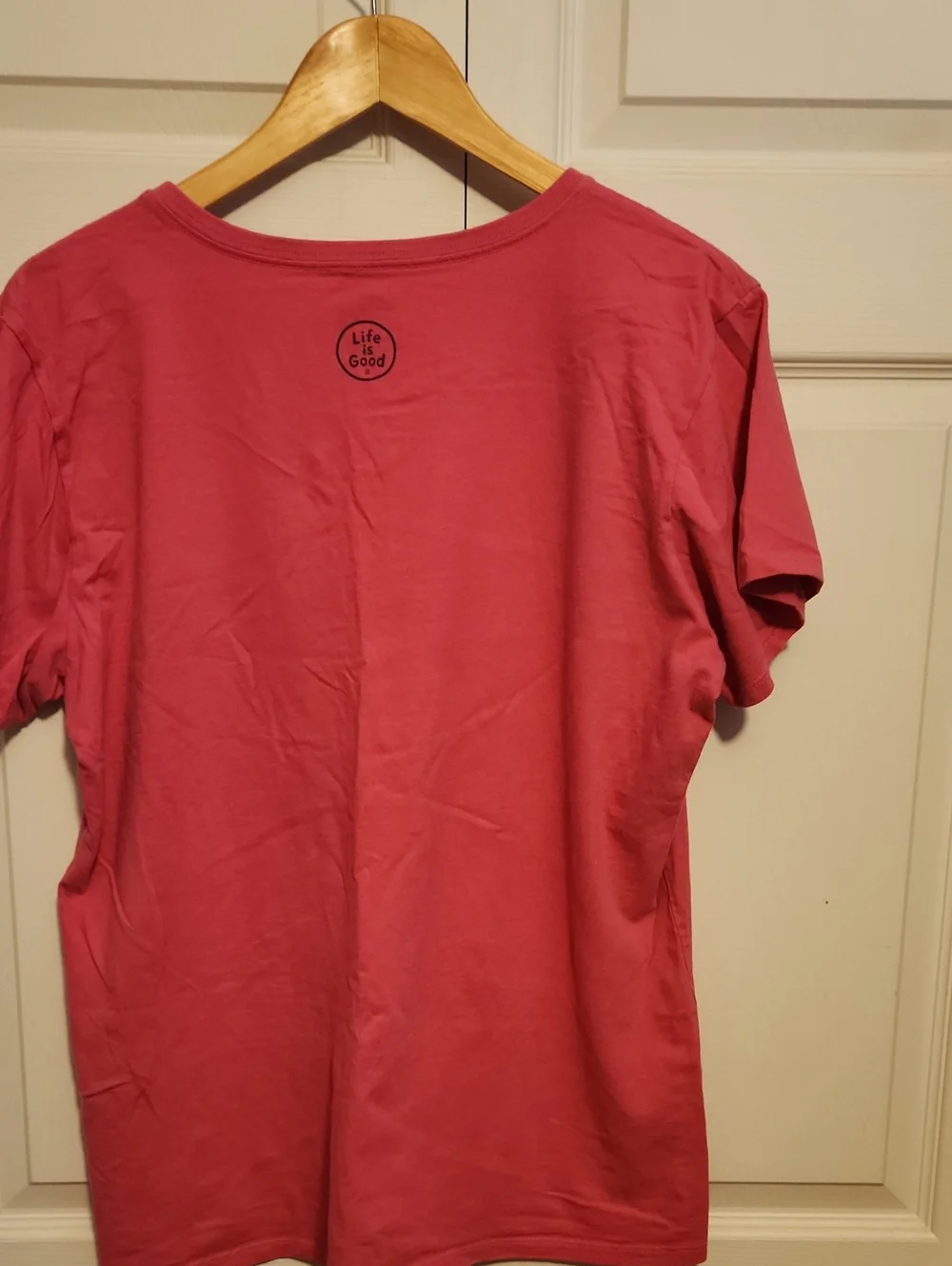 Life Is Good Pink Sea Turtle Crusher Tee Shirt XL Not All Who Wander Are Lost - Picture 4 of 4